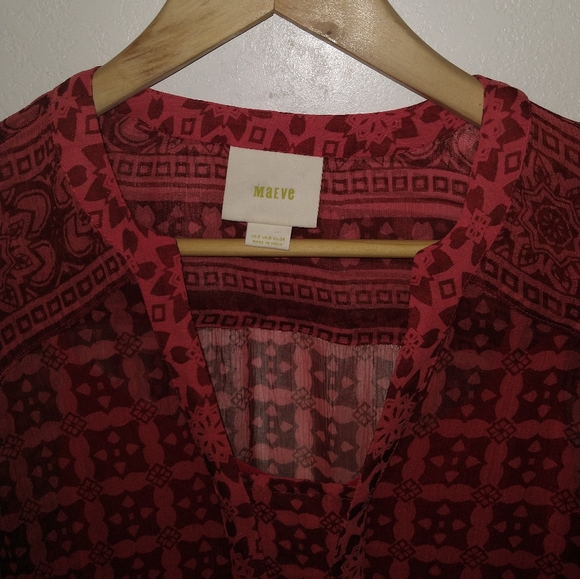 ANTHRO' MAEVE Canna Swing Dress - Picture 9 of 11